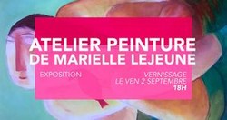 "Atelier peinture de Marielle Lejeune"